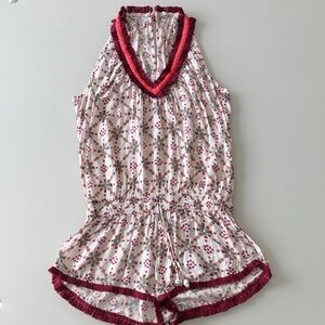 Poupette St. Barth Sleeveless Romper Sz 1